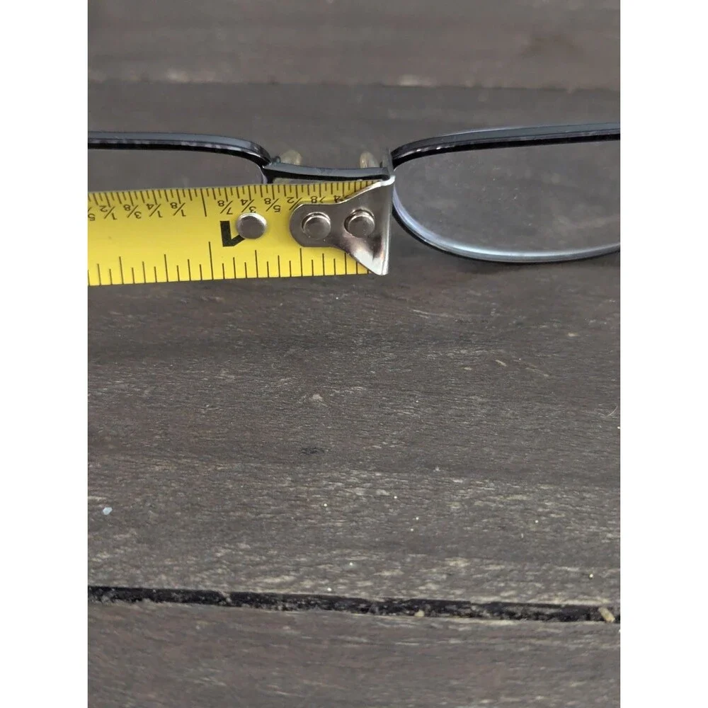 Jimmy Choo Eyeglasses 92 FJB Leopard Purple/Silver Metal Frame Italy‎ Read
